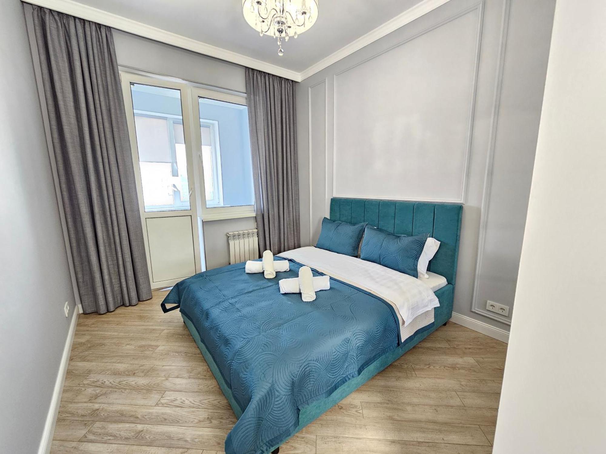 3 Room Gagarin Park Residential Complex Near Mega Shopping Mall Almaty Extérieur photo